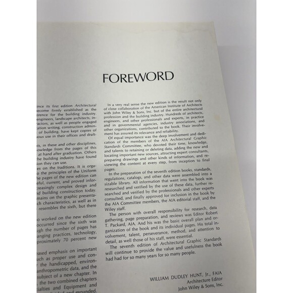 Architectural Graphic Standards  7th Edition by Ramsey and Sleeper HC 1981 - Picture 12 of 16